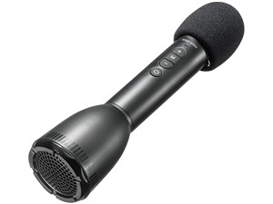 MM-SPAMP18 ハンドマイク型ポータブル拡声器スピーカー (Bluetooth対応)