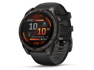 fenix 8 Sapphire AMOLED 47mm 010-02904-27 [Ti Carbon Gray DLC/Black]