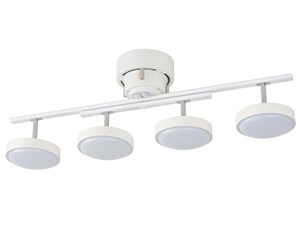 【推奨品】オーム電機 LT-YLS4RC-W LED4灯シーリングライト ホワイトウッド