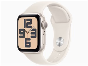 Apple Watch SE 第2世代 GPSモデル 40mm MXEF3J/A [スターライトスポーツバン･･･