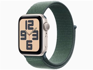 Apple Watch SE 第2世代 GPSモデル 40mm MXEH3J/A [スターライト・レイクグリ･･･
