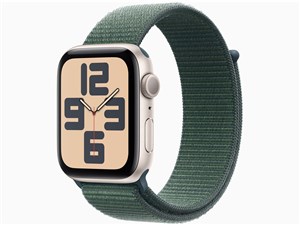 Apple Watch SE 第2世代 GPSモデル 44mm MXEW3J/A [スターライト・レイクグリ･･･