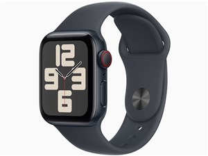 Apple Watch SE 第2世代 GPS+Cellularモデル 40mm MXGC3J/A [ミッドナイトス･･･