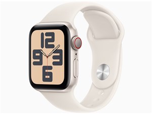 Apple Watch SE 第2世代 GPS+Cellularモデル 40mm MXGJ3J/A [スターライトス･･･