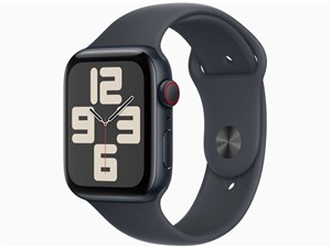 Apple Watch SE 第2世代 GPS+Cellularモデル 44mm MXGM3J/A [ミッドナイトス･･･