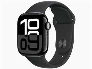 Apple Watch Series 10 GPSモデル 42mm MWWE3J/A [ジェットブラック・ブラッ･･･