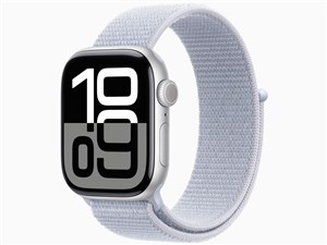 「新品」Apple Watch Series 10 GPSモデル 42mm MWWD3J/A [シルバー・ブルー･･･