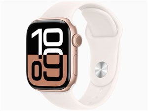 Apple Watch Series 10 GPS+Cellularモデル 42mm MWX93J/A [ローズゴールド・･･･