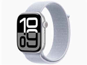 Apple Watch Series 10 GPSモデル 46mm MWWN3J/A [シルバー・ブルークラウド･･･