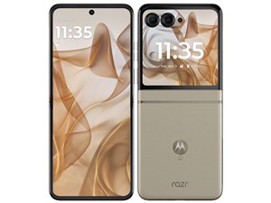 motorola razr 50 SIMフリー [サンドクリーム] (SIMフリー)