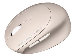 MA-EBBS522BG (ベージュ) 静音Bluetooth小型エルゴノミクスマウス (充電式・5･･･