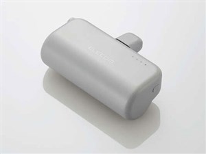 エレコム　ELECOM 直挿しモバイルバッテリー 5000mAh 最大12W 入力(Type-C×1･･･
