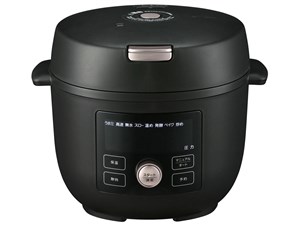 タイガー魔法瓶 TIGER 電気圧力鍋 TIGER COOKPOT マットブラック 2.2L COK-B2･･･