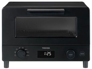 東芝 TOSHIBA オーブントースター ブラック HTR-W7(K)