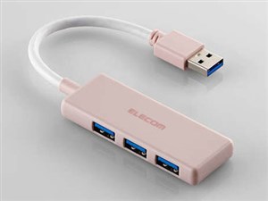 エレコム 【メール便での発送商品】USB ハブ USB3.2 Gen1 (USB-A×3) バスパ･･･