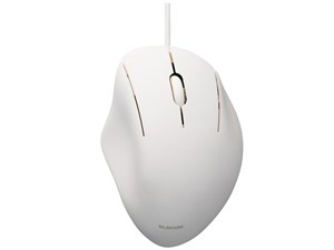 エレコム 有線 USB マウス 静音 3ボタン エルゴノミクス 抗菌 Mサイズ SHELLP･･･