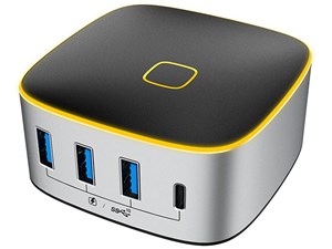 GF-NOAH PC向けUSBハブ Noah 入力端子 USB-A USB-C Audio In/Out 出力端子 US･･･