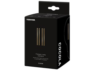 東芝【TOSHIBA】E26口金 LED調光フィラメント電球 クリア G形 40W形相当 電球･･･