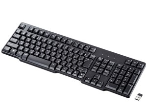 サンワサプライ ワイヤレスキーボード SKB-WL40BK