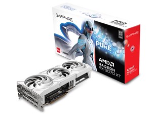 SAPPHIRE PURE Radeon RX 9070 XT GAMING OC 16GB GDDR6 [PCIExp 16GB] 並行･･･