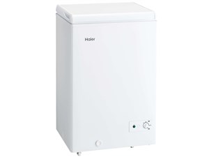 ハイアール 冷凍庫 100L 上開き 1ドア 幅54.5cm 急冷凍 キャスター 直冷式 JF･･･