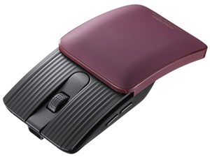 MA-BBS526R (レッド) 静音Bluetoothマウス (5ボタン)