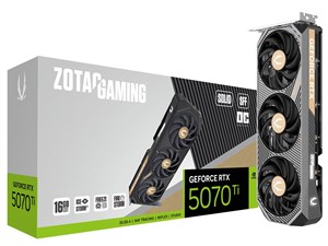 ZOTAC GAMING GeForce RTX 5070 Ti SOLID SFF OC ZT-B50710J3-10P [PCIExp 16･･･