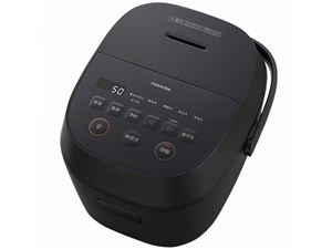 東芝【TOSHIBA】マイコンジャー炊飯器 5.5合炊き ブラック しゃもじ・計量カ･･･