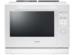 東芝【TOSHIBA】30L 過熱水蒸気オーブンレンジ グランホワイト 石窯ドーム ス･･･