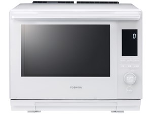 東芝【TOSHIBA】30L 過熱水蒸気オーブンレンジ グランホワイト 石窯ドーム ス･･･
