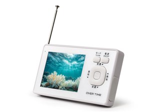 ダイアモンドヘッド 防水3.2インチワンセグTVラジオ (ホワイトタイプ) OT-1WP･･･