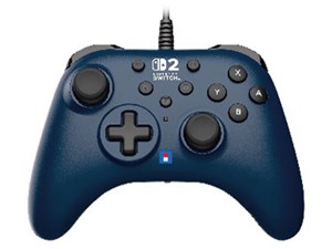 ホリパッド TURBO for Nintendo Switch 2・Windows PC NSX-064 [ネイビー]