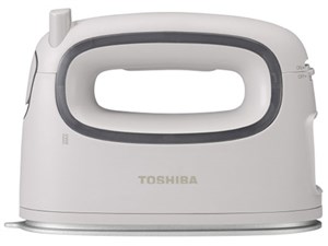 東芝【TOSHIBA】コードレス衣類スチーマー La・Coo-S モーヴグレージュ ラク･･･