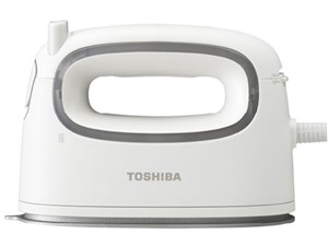 東芝【TOSHIBA】コード付き衣類スチーマー La・Coo-S シルキーホワイト ラク･･･