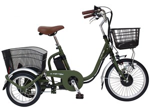 自転車 ミムゴ BEPN18PN 組立サービス付 サイクル 電動三輪自転車 電動アシス･･･