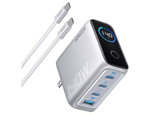 ANKER アンカー Anker Charger 140W、4 Ports with USB-C & USB-C ケーブル ･･･
