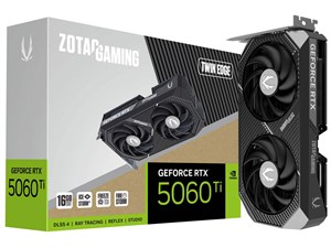 ZOTAC GAMING GeForce RTX 5060 Ti 16GB Twin Edge ZT-B50620E-10M [PCIExp 1･･･