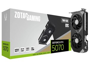 ZOTAC GAMING GeForce RTX 5070 Twin Edge OC ZT-B50700H-10P [PCIExp 12GB]