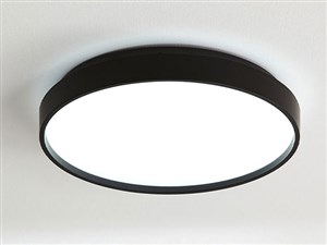 LEDシーリングライト 10～12畳 リモコン付き 無段階調色調光 SP-NCEL10-BK マットブラック：リコメン堂