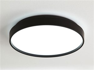 LEDシーリングライト 12～14畳 リモコン付き 無段階調色調光 SP-NCEL12-BK マットブラック：リコメン堂