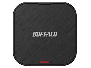 BUFFALO SSDPMS1.0U3BA 外付けSSD 1TB USB-C接続 MagSafe対応 ブラック