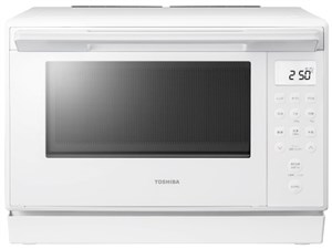 東芝【TOSHIBA】角皿式スチームオーブンレンジ 23L ホワイト 石窯オーブン 簡･･･