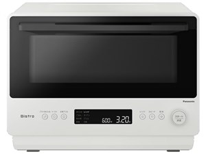 パナソニック【Panasonic】26L オーブンレンジ Bistro（ビストロ） オフホワイト フラット庫内 電子レンジ NE-BS5D-W【ボタンひとつで両面焼き上げ】 商品画像1：家電のSAKURAchacha
