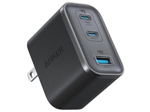 Anker Nano Charger (70W 3ports) A121AN11 [ブラック]【延長保証不可】