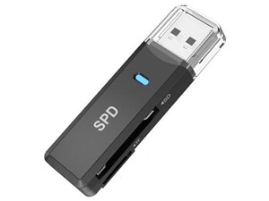 SPD SDカードリーダー USB 3.2 Gen 1 超高速170MB/ｓ 5Gbps USB-Aオス OTG対･･･