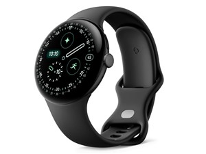 Pixel Watch 4 Wi-Fiモデル 45mm GA09962-US [Matte Black アルミケース/Obsi･･･