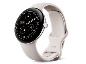 Pixel Watch 4 Wi-Fiモデル 45mm GA09308-US [Polished Silver アルミケース/･･･