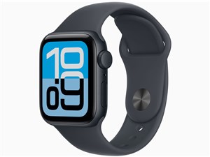 Apple Watch SE 3 GPSモデル 40mm MEHC4J/A [ミッドナイトスポーツバンド M/L･･･