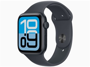 Apple Watch SE 3 GPSモデル 44mm MEHQ4J/A [ミッドナイトスポーツバンド M/L･･･
