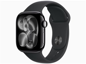 Apple Watch Series 11 GPSモデル 42mm MEQT4J/A [ジェットブラック・ブラッ･･･